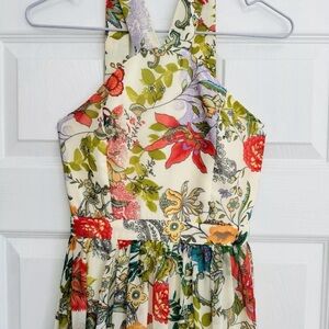 Lulu's Lilja Multicolor Floral Dress